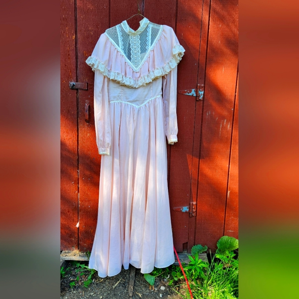gunne sax romantic renaissance bridal collection pink